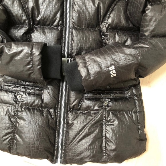 The North Face down belted parka jacket 14-16 women xs - Picture 6 of 13